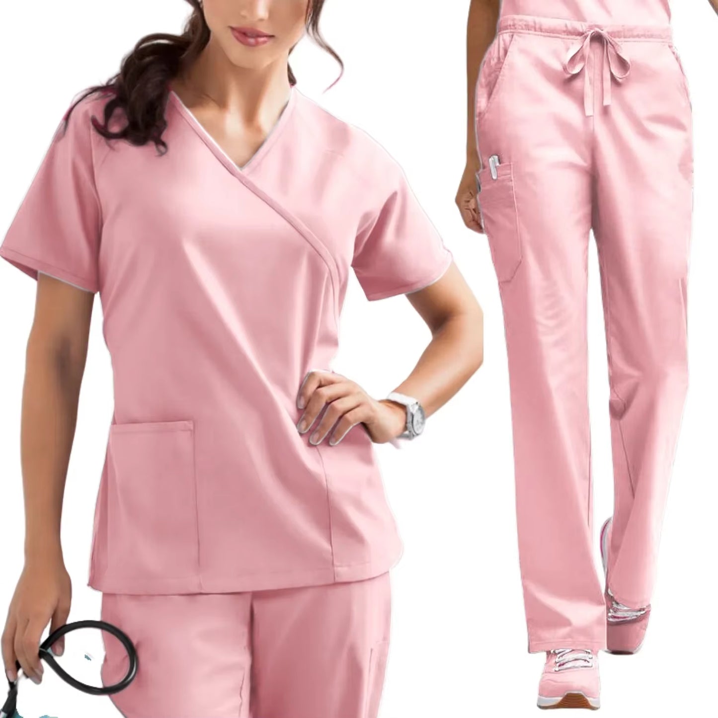 Conjunto Quirúrgico Premium "Flex-Fit" (Filipina y Pantalón)