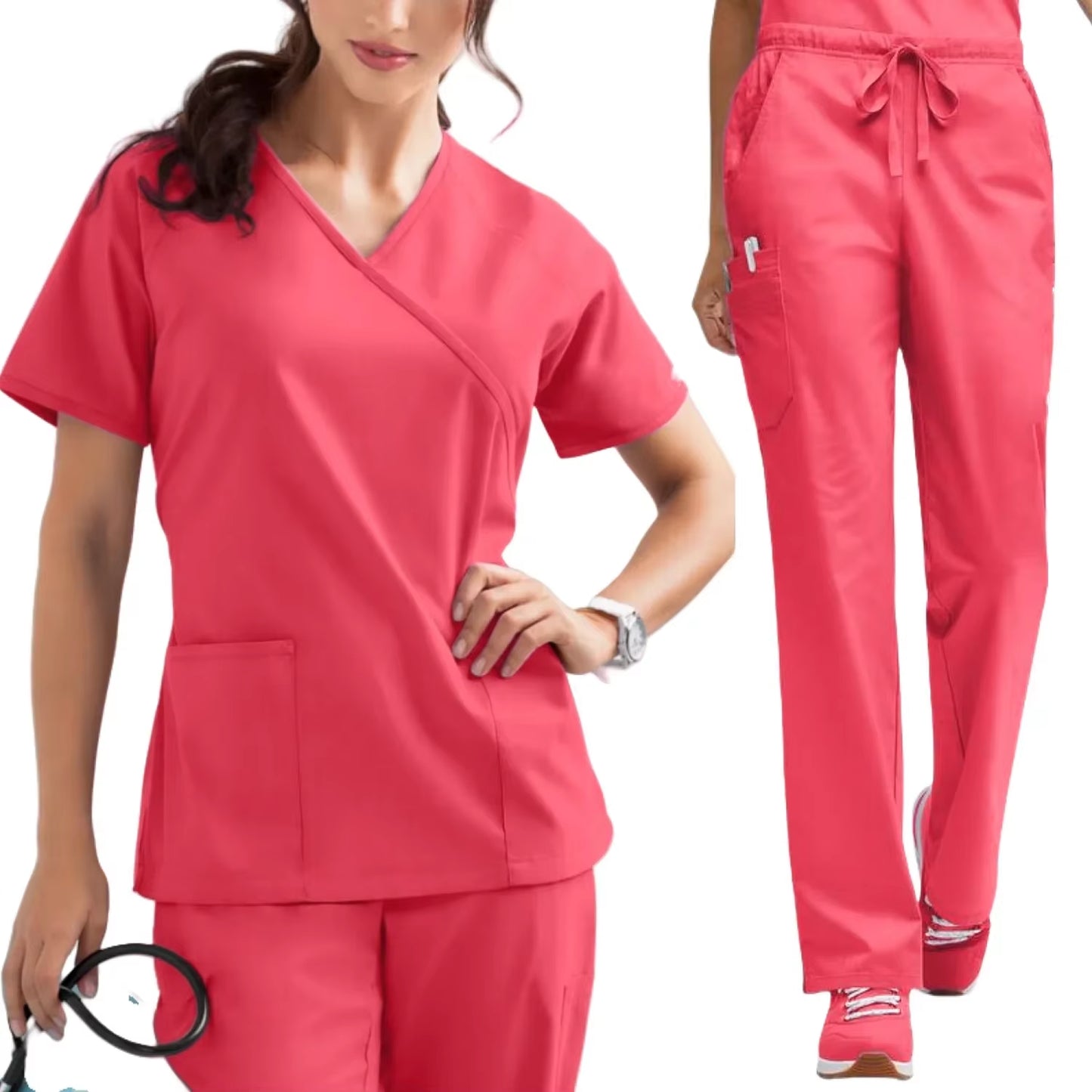 Conjunto Quirúrgico Premium "Flex-Fit" (Filipina y Pantalón)
