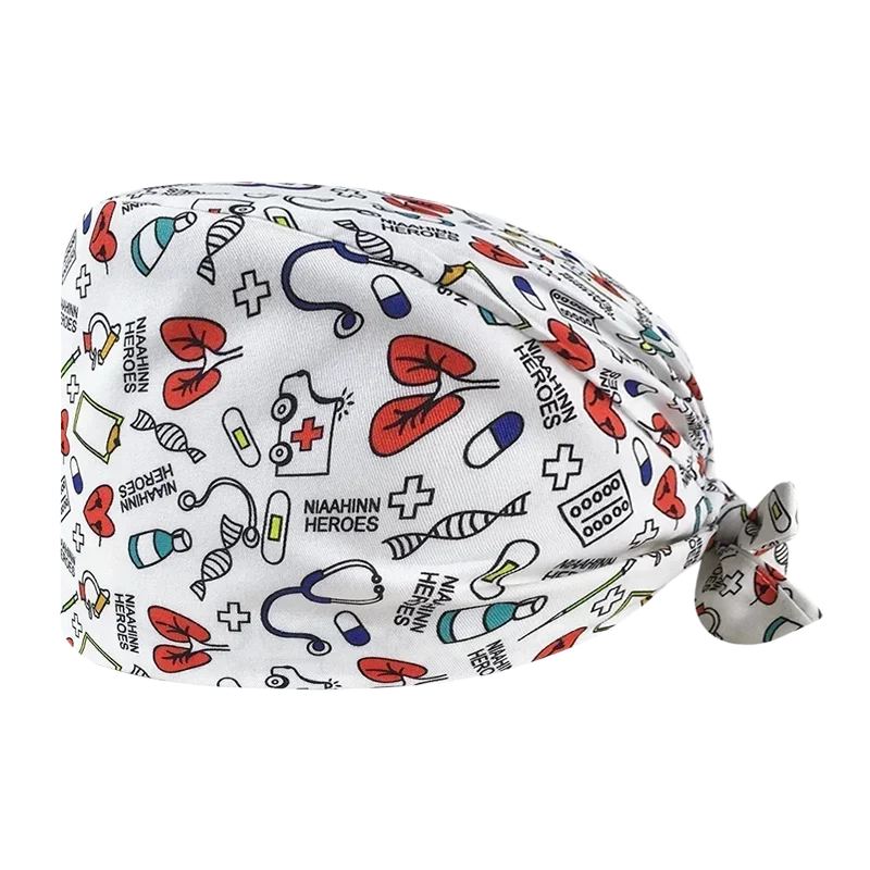  Gorro quirúrgico de verano para mujer, gorros para dentista, cirujano para mujer, gorros para hombre, cirugía, enfermera, quirófano médic