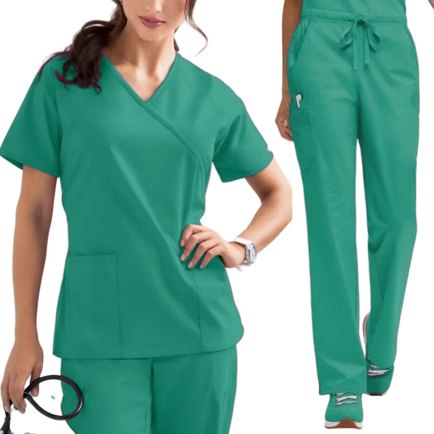 Conjunto Quirúrgico Premium "Flex-Fit" (Filipina y Pantalón)
